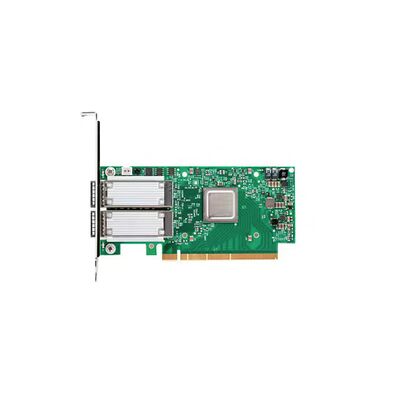 Mellanox MCX654106A-ECAT Connect-6 Cổng kép QSFP56 100GbE Thẻ mạng có dây cho PCIe nội bộ máy chủ trung tâm dữ liệu