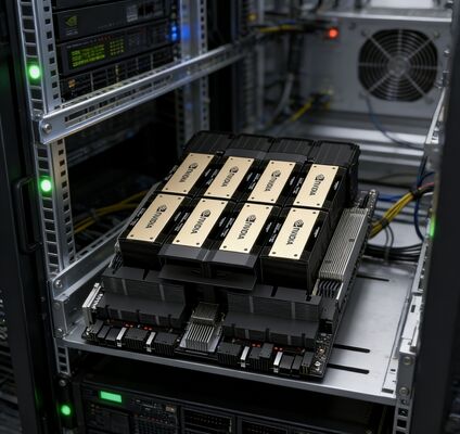 NVIDIA New HGX H200 8GPU Workstation với HBM và PCI Express