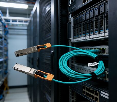 NVIDIA MFS1S00-H035V 100G QSFP28 SR4 850nm 100m Optical Transceiver Module