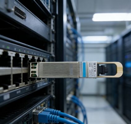 NVIDIA MMA4Z00-NS400 Compatible 400G OSFP SR4 PAM4 Fiber Transceiver Module