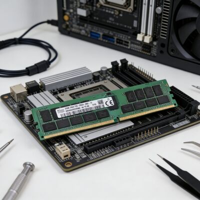 SK Hynix gốc 32GB DDR4 2666MHz ECC RDIMM HMA84GR7AFR4N-VK cho máy chủ trung tâm dữ liệu điện toán đám mây