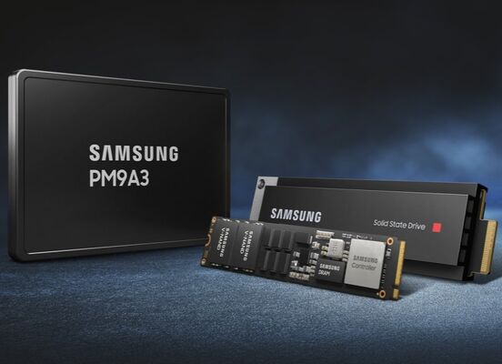 Samsung MZQL23T8HCLS-00B7C 3.84TB SSD doanh nghiệp PCIe 4.0 U.2 NVMe 1.4 cho Trung tâm dữ liệu máy chủ