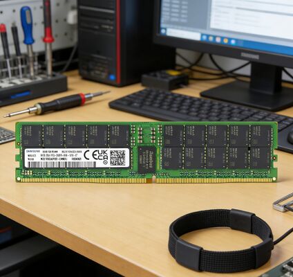 Samsung M321R8GA0PB0-CWMCJ 64GB DDR5 5600MT/s (PC5-44800) ECC RDIMM 2Rx4 1.1V Bộ nhớ máy chủ RAM