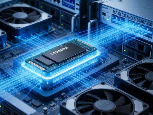 Samsung MZQL23T8HCLS-00A07 3.84TB SSD doanh nghiệp U.2 PCIe 4.0 NVMe 1.0 DWPD Bảo hành 5 năm Solid State Drive