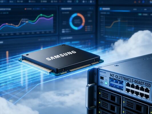 Samsung MZQL23T8HCLS-00A07 3.84TB SSD doanh nghiệp U.2 PCIe 4.0 NVMe 1.0 DWPD Bảo hành 5 năm Solid State Drive