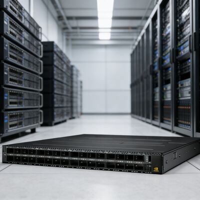 Hot Saling NVIDIA MQM9790-NS2R Quantum-2 Switch 64 × 400Gb / s Low Latency InfiniBand Switch cho Trung tâm dữ liệu AI