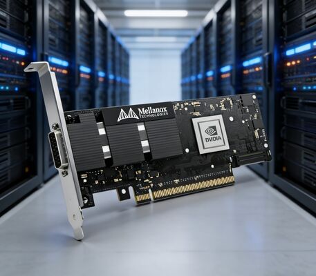 NVIDIA MCX75310AAS-NEAT ConnectX-7 400Gb/s NDR InfiniBand Single Port OSFP PCIe 5.0 x16 Thẻ mạng cho máy chủ và trung tâm dữ liệu AI