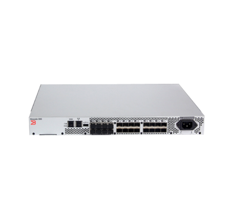 Brocade G610 Fiber Channel Storage Switch 32G SFP + 1U Rackmount SAN Switch