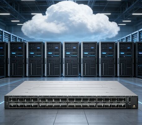 Bộ chuyển mạch InfiniBand NVIDIA MQM9790-NS2R Quantum-2 64 cổng NDR 400Gb/s