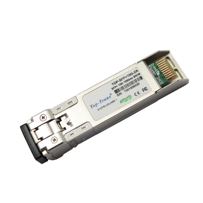 10G Base -ZR SFP + Mô-đun quang 100Km SMF cho 10G Viễn thông và Datacom