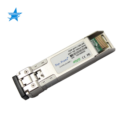 10G Base -ZR SFP + Mô-đun quang 100Km SMF cho 10G Viễn thông và Datacom