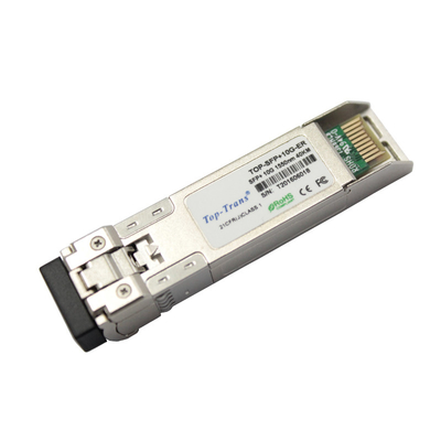Tiêu thụ điện năng thấp 1550nm Bộ thu phát quang SFP 10G 40KM