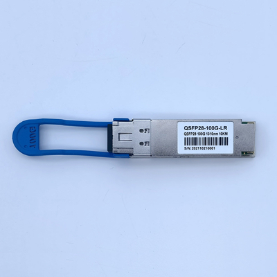 QSFP28 OTU4 100Gbps 112Gbps Mô-đun bộ thu sợi quang Tốc độ dữ liệu kép LWDM4 10KM LR4 SMF