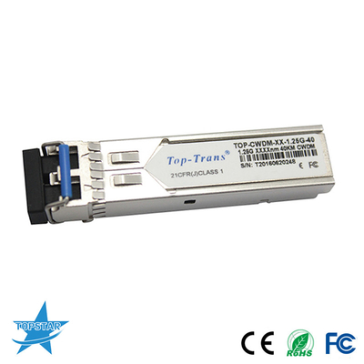 Bộ thu phát quang Toptrans CWDM SFP SMF SFP 1.25G 1310nm 40km