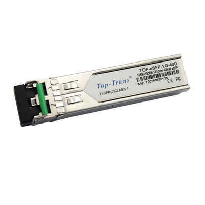 Bộ thu phát quang SFP sợi kép Mô-đun Esfp 1G 40Km 1310nm