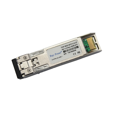 Rohs 20km 10G SFP Mô-đun nóng có thể cắm được 1,5W Mức tiêu thụ thấp