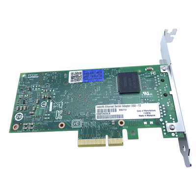I350-T2 2 cổng 1GB SFP + PCle Bộ điều hợp máy chủ Ethernet Card mạng I350